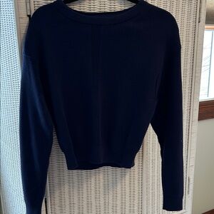 Banana Republic Midnight Blue Crew Neck Sweater